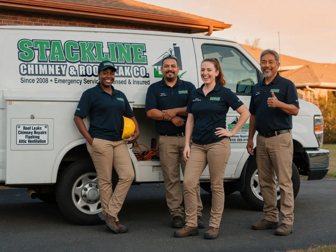 Chimney flashing repair company in New Johnsonville, TN